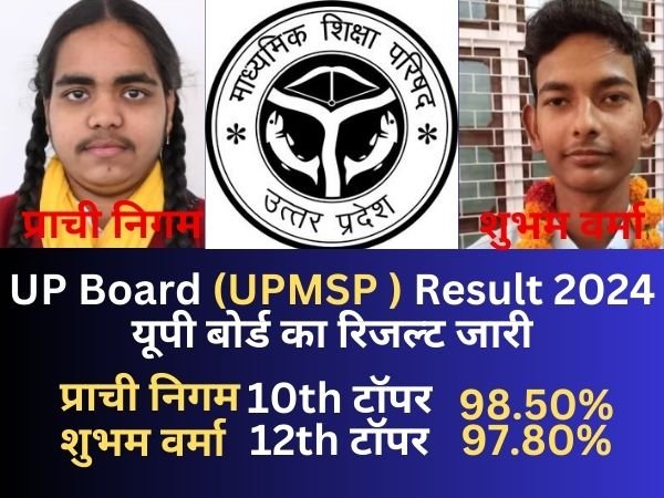 UP Board result 2024 Topper Image